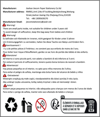 8 Pads Bubble Speech Sticky Notes – 75x75mm Bright Self-Stick Memo Pads