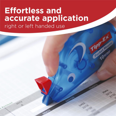 Pocket Mouse Correction Tape – Box of 10, 10M Extra-Strong Tear-Resistant Tape