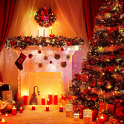 Multi-Coloured 100 LED Christmas Fairy Lights