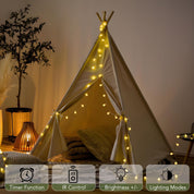 50 LED Globe String Lights with Remote Control