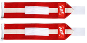 Weight Lifting Wrist Wraps – Adjustable Gym Training Straps (Pair, One Size)