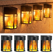 Solar Fence Garden Lights