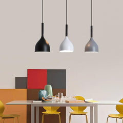 Grey Iron E27 Light Fixture, 17×35cm, Bulb Not Included