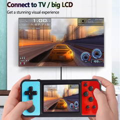 Handheld Game Console with 1015 Retro Games, 3.0” HD Screen, TF Card Support (Blue)