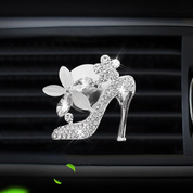 2 Pack Bling Car Air Vent Clip Diffusers – Crystal Rhinestone Fresheners for Women