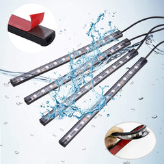 LED Light Strips for Cars, Car Accessories for Men Women, Car LED Strip Lights with USB Port APP Control