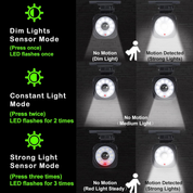 Motion Sensor Dummy Camera Lights