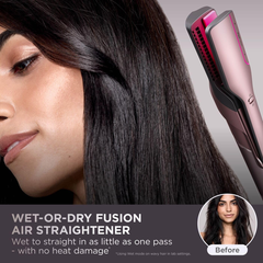 Cosmic Blush 5-in-1 Multi-Styler & Hair Straightener – Wet-to-Dry Hot Air Styler