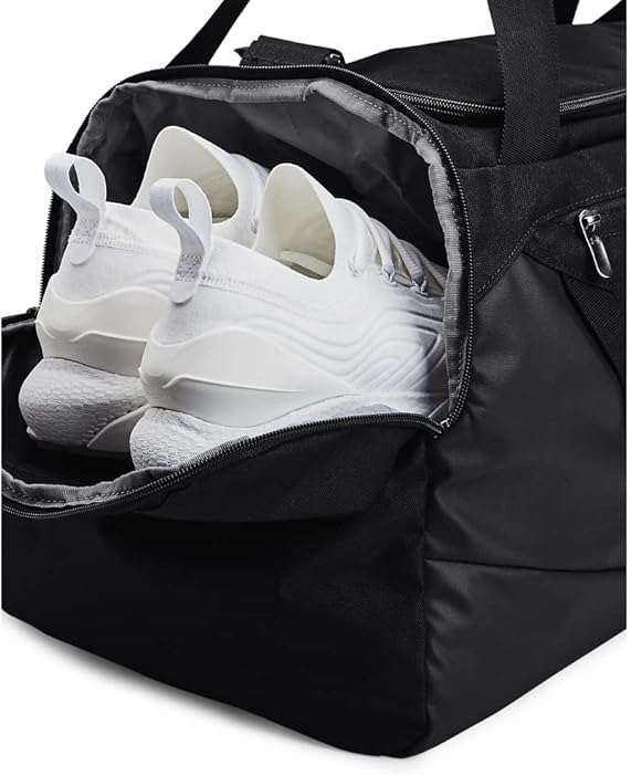 Under Armour Undeniable Medium Duffle Bag – Pitch Gray/Black Gym Travel Holdall