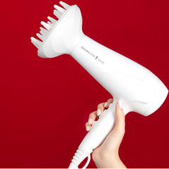 Professional 2200W Ionic Hair Dryer – Fast Dry Blow Dryer with Diffuser & Nozzle