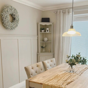 Modern Glass Bistro Ceiling Pendant Light Shade (Shade Only)
