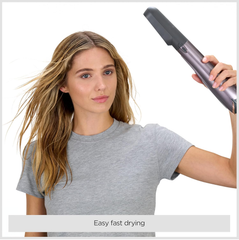 Air Styler 1000W – All-in-One Hair Dryer Brush, Volumiser & Curler with Ionic Tech