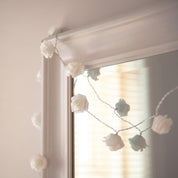 White Rose Fairy Lights – 1.4m Battery Operated