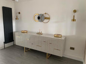 Set of 2 Wall Sconces with Remote