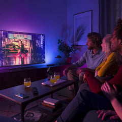 Play White and Colour Ambiance Smart Light Bar Extension, Entertainment Lighting for TV and Gaming (Works with Alexa, Google Assistant)