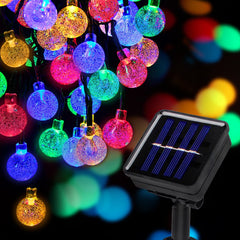 outdoor christmass string lights