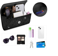 Elegant Glitter Evening Clutch Bag with Chain Strap – Sequins Envelope Purse