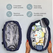 Baby Changing Bag – Stylish Mummy & Baby Maternity Bag for Girls or Boys