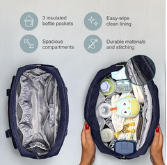 Baby Changing Bag – Stylish Mummy & Baby Maternity Bag for Girls or Boys