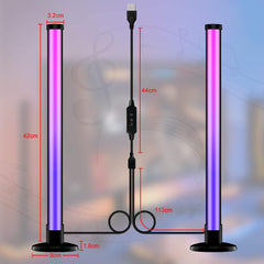 Smart LED Lightbars, RGB Flow 16 Million Colors, APP Control, Music Sync, Dimmable TV Backlights