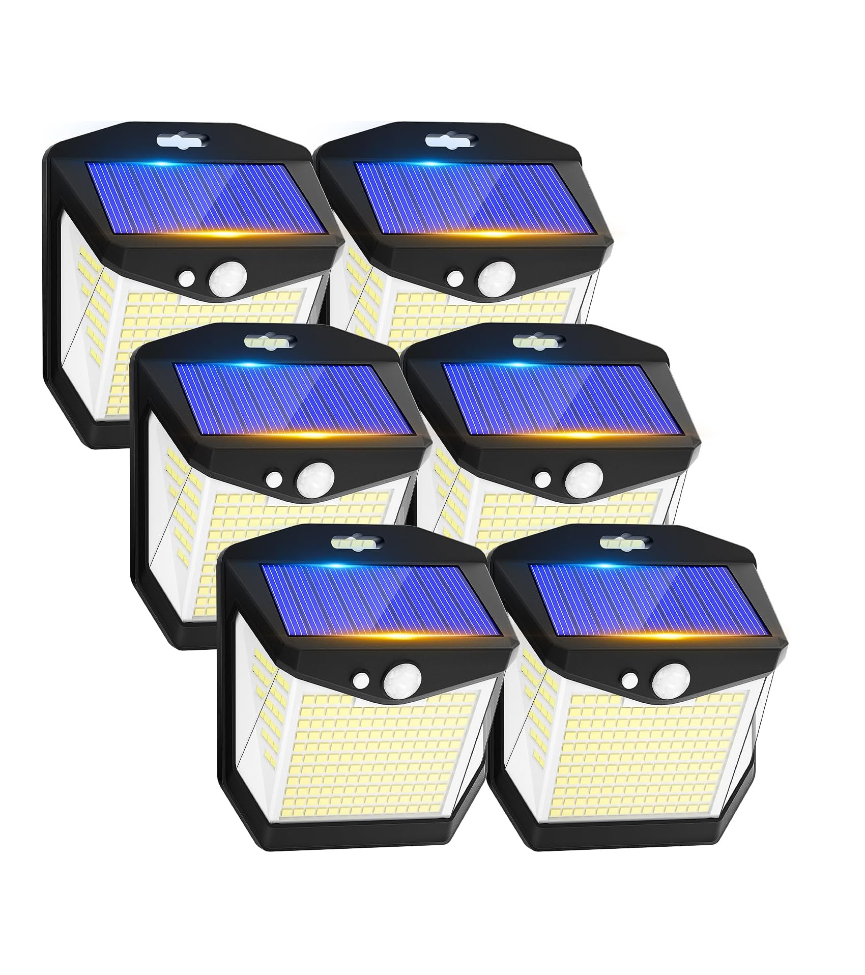 4 Pack Solar Motion Sensor Lights