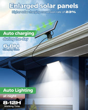 342LED Solar Security Lights with Remote & Motion Sensor