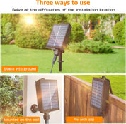 9M Solar Festoon Lights, 20 Bulbs, Remote Control