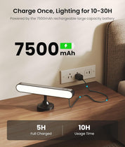 PopoIron Rechargeable RGB Wall Sconce with Remote Control