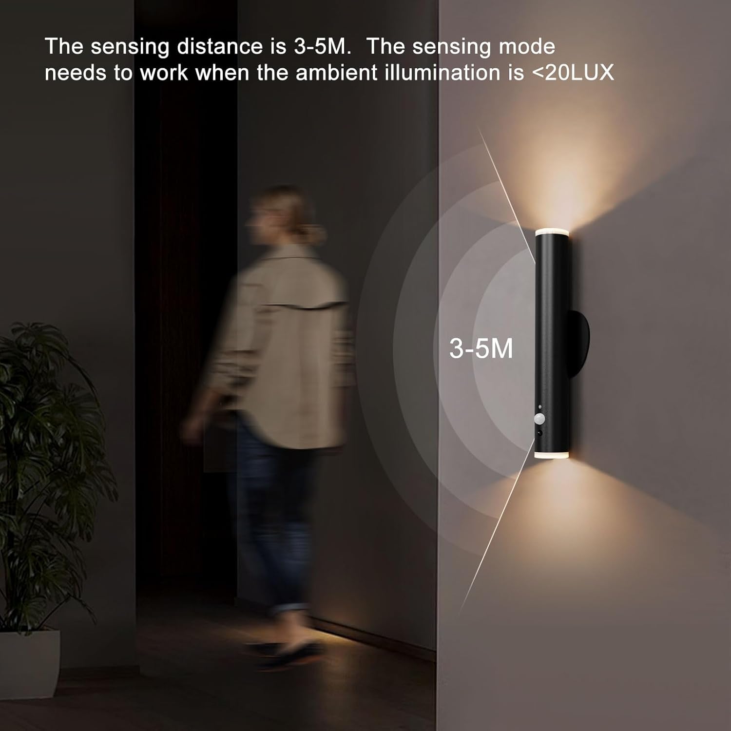 2 Pack Motion Sensor Up and Down lights