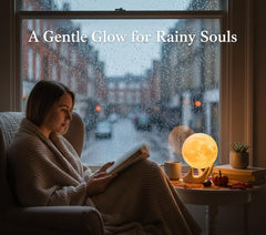 3D Printed Moon Lamp Touch Control Night Light