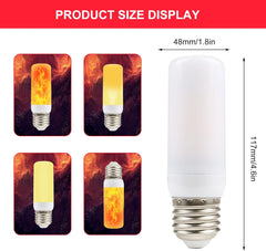 Flame Bulb 2 Pack LED E27 Flickering Effect