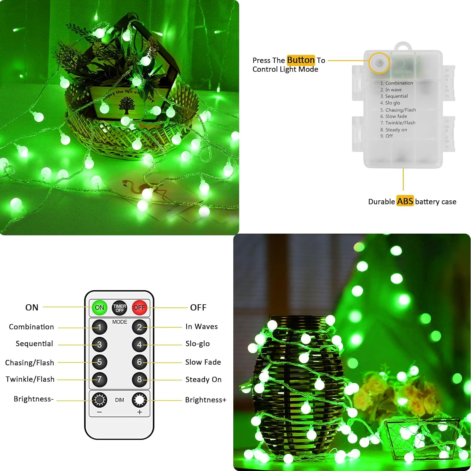 Outdoor  Globe Fairy lights