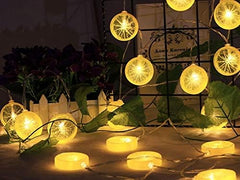 Modern 3m LED String Lights with Remote Control - 20 Warm White Lamps and 8 Lighting Modes