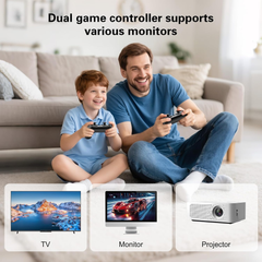 Retro Game Console Stick with 20,000+ Classic Games, 4K HDMI, 2 Wireless Controllers