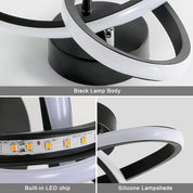 Modern LED Ceiling Light, Stylish Chandelier
