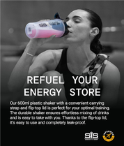 600ml Protein Shaker Bottle with Wire Mixball Whisk – Leakproof & BPA-Free