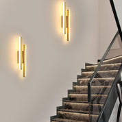 Gold LED Wall Light, 40CM Modern Warm White Sconce