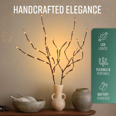 LED Twig Branch Lights 2 Pack