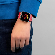 Boys Digital Quartz Sports Watch – Durable Silicone Strap, LED Display, Waterproof