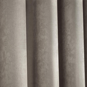 Natural Linen Eyelet Curtains 46x72" – 2 Panel Set, Thermal Drapes for Home