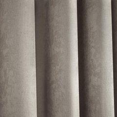 Natural Linen Eyelet Curtains 46x72