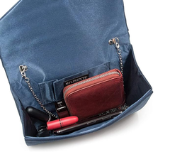 Elegant Suede Clutch Bag for Women – Shoulder or Crossbody Evening Handbag