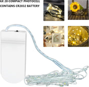10 Pack LED Fairy Lights – 3M, Battery, Waterproof