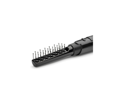 Full Finish Hot Air Styler – 3 Interchangeable Brushes for Smooth & Voluminous Hair (Black)