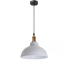 Vintage Industrial Pendant Light with Metal Lampshade – E27 Hanging Ceiling Light Kit for Timeless Charm