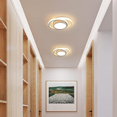 Modern LED Ceiling Lights 32W 2350lm, Warm White 3000K, Round Ceiling Lighting for Bedroom Hallway Balcony Corridor