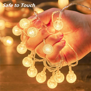 Christmas Tree globe fairy lights