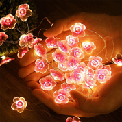 Battery Operated pink fairy lights