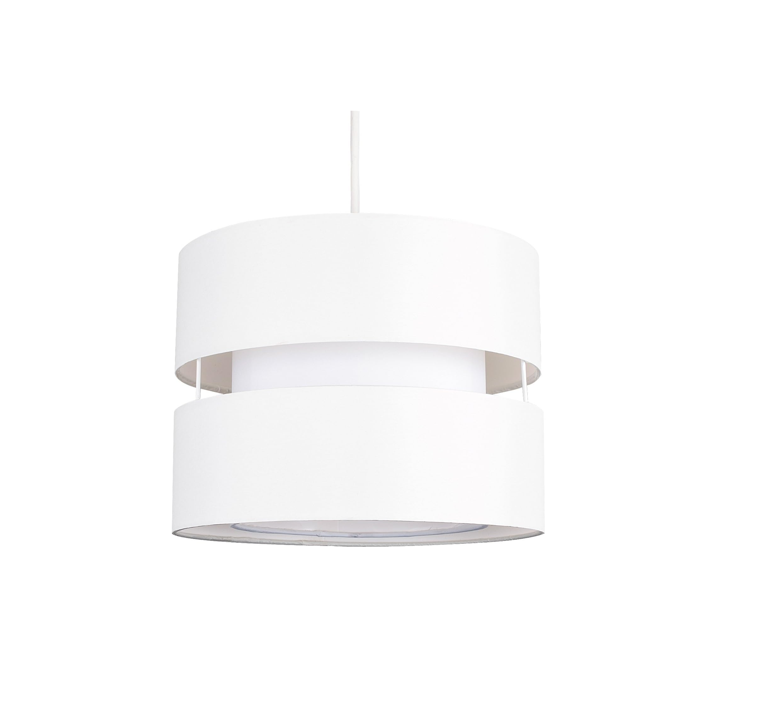 Modern 2 Tier Ceiling Light Shade in a Grey Finish | Pendant Lights, Home Décor & Improvement Essential