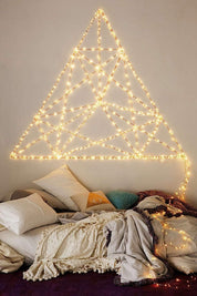 20M 200 LED Fairy String Lights – USB, Remote, 8 Modes, Warm White